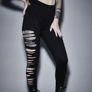 Widow immortal crypt creeper shredded leggings